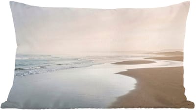 Sierkussens - Kussentjes Woonkamer - 60x40 cm - Kustlijn - Strand - Oceaan