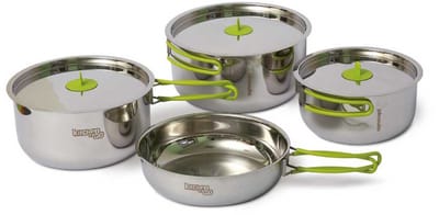 Pinguin Trio S Kookpannen Zilver