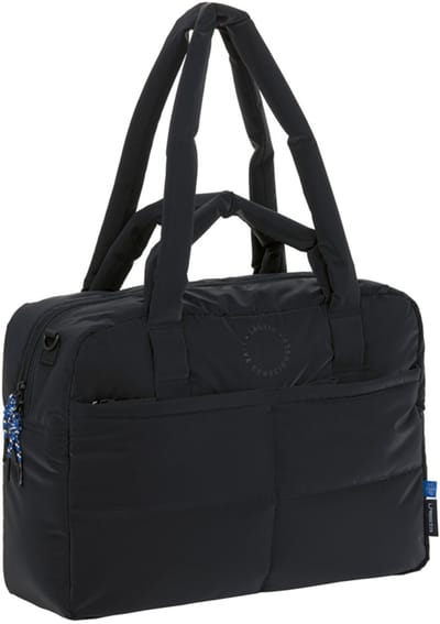 Lässig Luiertas Schoudertas met laptopvak Green Label Everyday Bag Black Zwart