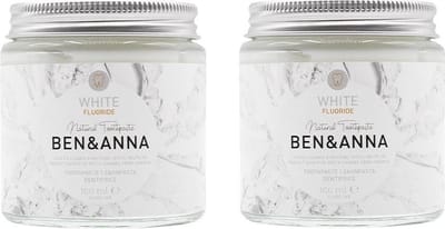 BEN&ANNA - whitening tandenpasta met fluoride - 2 pak