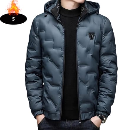 Livano Windjas Heren - Parka - Lente & Herfst - Jas - Volwassen - Windjack - Windbreaker - Outdoor - Donker Cyaan - S