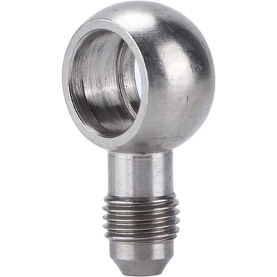 Turbo Flens Banjo Adapter Fitting 414?02101?006 4AN naar M14 Roestvrij Staal Automobiel Componenten gray