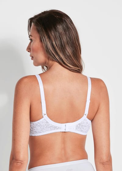 Voorgevormde minimizer-beha zonder beugels - wit - Gr. 80 C van Goldner Fashion