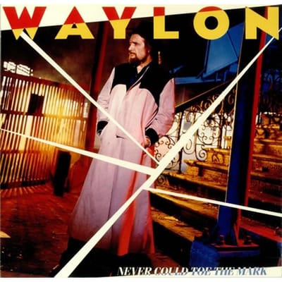 LP Plaat WAYLON JENNINGS Never Could Toe The Mark AHL15017 RCA Victor 1984 Canada CountryFolk Gebruikt