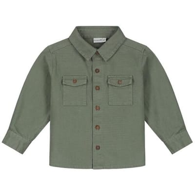 Prénatal peuter blouse Light Khaki Green 74 heren