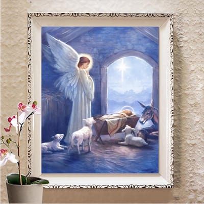 DIY 5D Diamond schilderij Cross Stitch Kit Diamond borduurwerk mozaïek kunst foto van strass woondecoratie Full Square 20X30CM