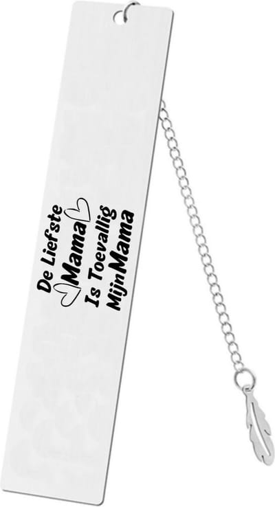Akyol - de liefste mama is toevallig mijn mama boekenlegger - Mama - moeder - verrassing - cadeautje - geschenk