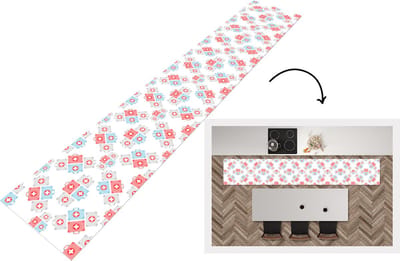 Keukenloper - Loper keuken - EHBO Koffer - Abstract - Patroon - 300x50 cm - Keukenloper vinyl