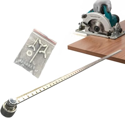 Precisie Positioneringsliniaal - Meetgereedschap Gids - Nauwkeurig Meten - Verstelbare Kalibrator - 50 cm Lengte - Enkele As