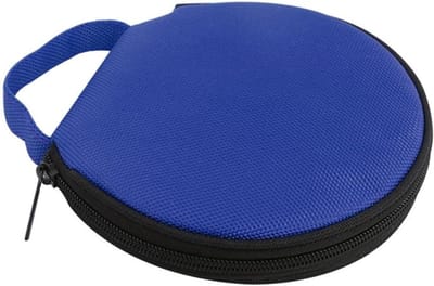 Allecto - Draagbare CD/DVD Tas - Auto DVD-organizer - Beschermende Etui - Opberghoes - Autoritten - Blauw