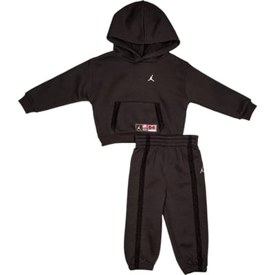 Jordan Lace Trainingspakken Baby - Grijs - Maat 74 - 80 CM - Katoen Fleece