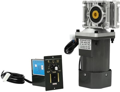 Transmissiemotor - Elektromotor - Machinale Aansturing - Met Toerentalregelaar - 25 Nm - Grijs