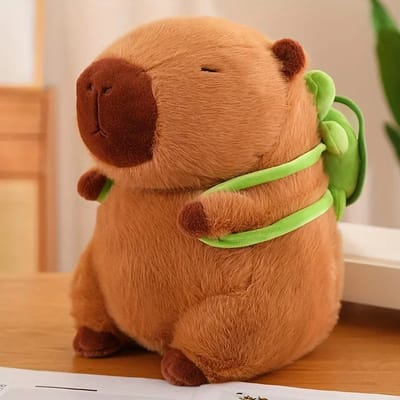 Capybara / Mara Knuffel – Pluche Capibara Knuffel 23 cm – Zachte Pluche Knuffel – Schattige Anime Knuffel – Pluizig Speelgoed Pop