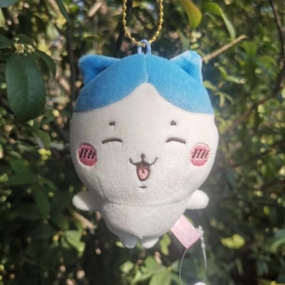 12cm Schattige Chiikawa Anime Hachiware Usagi Happy Cat Serie Pluche Hanger Pop Tas Hanger Schattige Kat Kawaii Pop Speelgoed