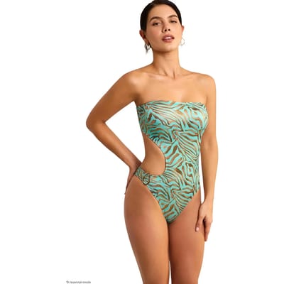 Bikini 1 deel bustier met beugel dames Selmark Utopia
