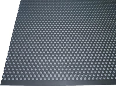Roestvrijstalen Plaat - Geperforeerd Metaal - Op Maat Gemaakt - Ronde Gaten 3mm - 40 x 50 cm - Metaal