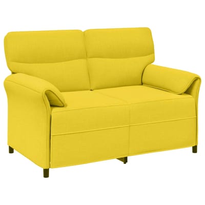 vidaXL - Bank - 100% - polyester - metalen - frame - MDF, - Multiplex