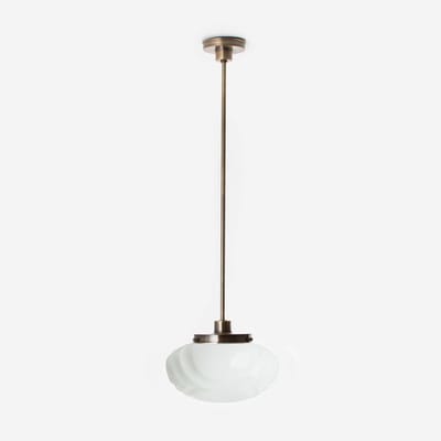 Hanglamp Nouveau Swing Coupe 20's Brons - Art Deco Trade