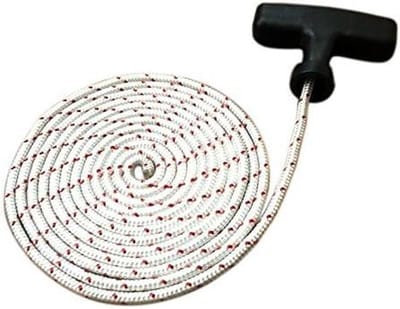 Starter Touw - Trekkoord Motor - Motor Starten - Inclusief Handvat - 4 mm - Zwart
