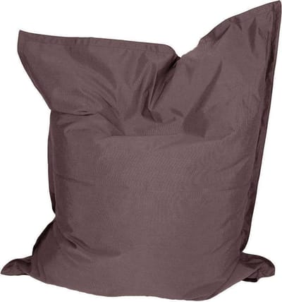 Mr. Lounge - Zitzak met binnenzak-kind-volwassene - maat M - 130 x 150 - Outdoor Dralon Uni Grijs