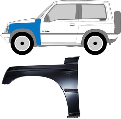 Voorste spatbord voor Suzuki Vitara 1988-1998 / Links