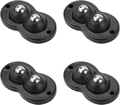 Meubelverplaatsers met Zwenkwielen voor Aanrecht en Keukenapparatuur (Set van 4)