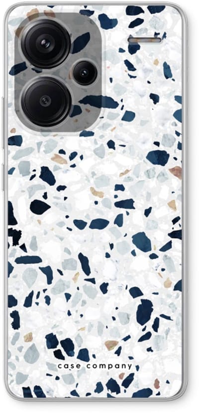 Case Company® - Hoesje geschikt voor Xiaomi Redmi Note 13 Pro plus hoesje - Terrazzo N°1 - Soft Cover Telefoonhoesje - Bescherming aan alle Kanten en Schermrand