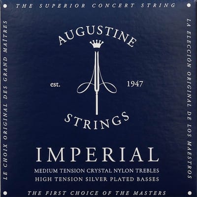 Augustine Imperial Blue Snaren voor Klassieke Gitaar - Medium/Hoge Spanning