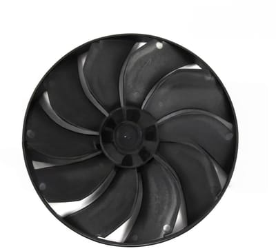 Radiatorventilator - Motorkoeling Ventilator - Motor Koelhouden - Afneembare Bladen - 160 mm - Zwart