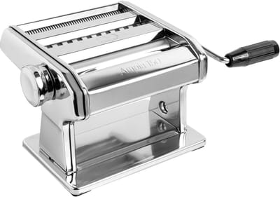 Pastamachine - Pastamaker - Verse Pasta Maken - 10 Diktestanden - 150 mm Breed - Zilver