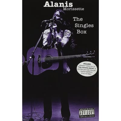 CD ALANIS MORISSETTE The Singles Box 9362437862 Maverick 1996 Australie Rock Occasion