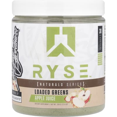RYSE, Série Naturelle, Loaded Greens, Jus de Pomme, 294g (10,4 oz)