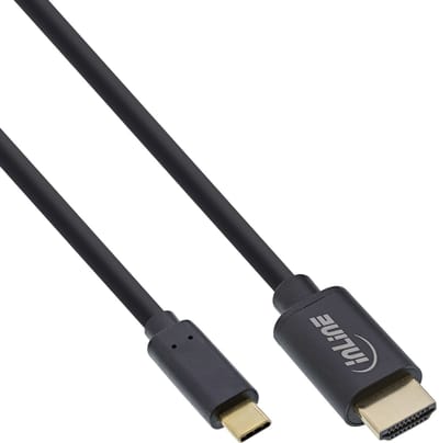 InLine USB-C - HDMI 4K 60Hz kabel | 5 meter