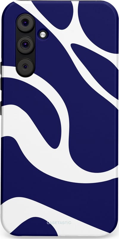 Casetastic Hoesje Geschikt voor Samsung A54 (5G) - Stijlvolle Beschermende Duo-layer Case - Zeebries Golven