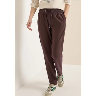 Mid Waist Slim Legs broek in casual fit
