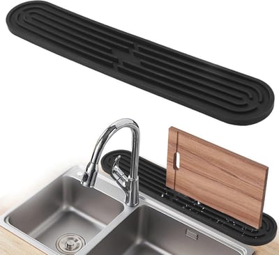 Solidchoice - Smalle Siliconen Afdruipmat voor Glazen en Keukenaccessoires
