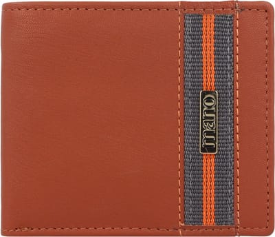 mano Don Leonardo Portemonnee RFID Leer 11 cm - Jongens - Horizontaal - cognac