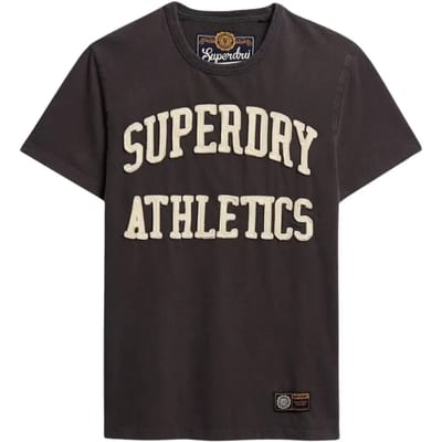 Superdry - Vintage Athletic T-shirt met korte mouwen - Heren - T-shirts