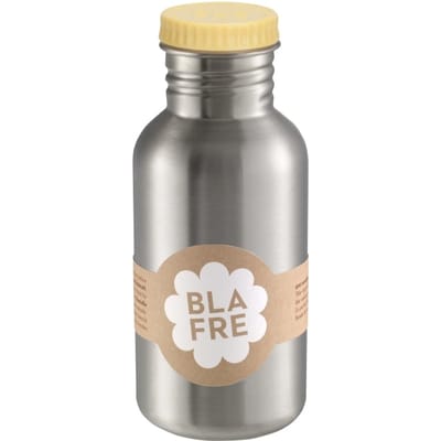 BLAFRE drinkfles RVS soft geel 500 ml