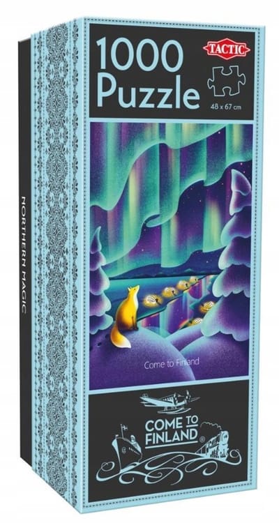 Lithuanian title: Dėlionė 1000 elementų „Ateik į Suomiją: Pohjolan Taika“