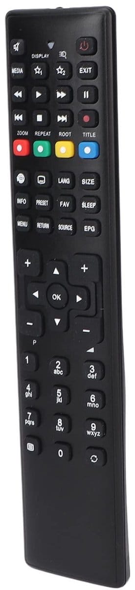 Allecto - TV-afstandsbediening - Compatibel - Volledige functionaliteit - Geschikt voor meerdere modellen - Ideaal voor elke televisie