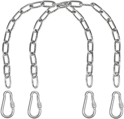 Verstelbare Heavy Duty Ketting met Karabijnhaken voor Schommelstoel en Zandzak