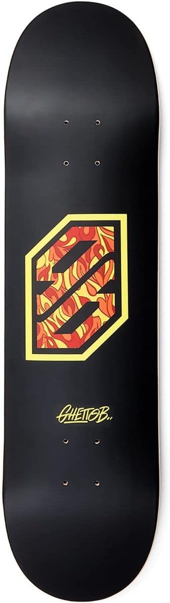 Professioneel Skateboard - Beginners Skateboard - Street Skatepark - 7 Lagen Esdoorn - 8.125 Inch - Geel