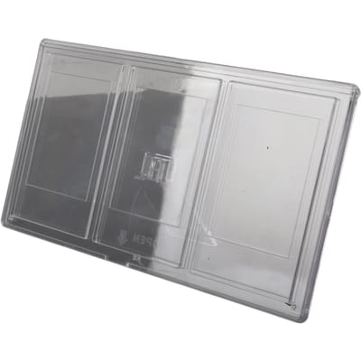 Mini 3 Inch 3 Vakken Tafel Fotolijst Transparant 3 Vakken Digitale Fotolijst voor Thuis Bureau Kantoor gray