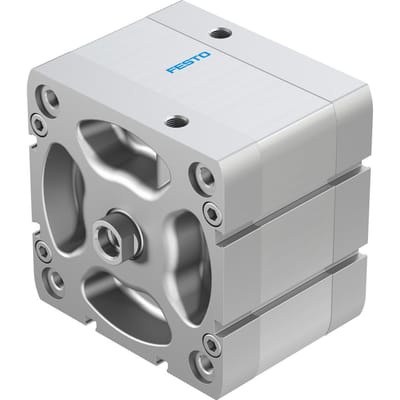 Festo Compacte Cilinder 100mm Boring 20mm Slag ISO 21287 Dubbelwerkend - 536386 - P2BQG