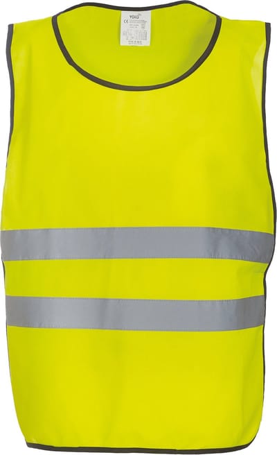 Overgooier Unisex L/XL Yoko Hi Vis Yellow 100% Polyester