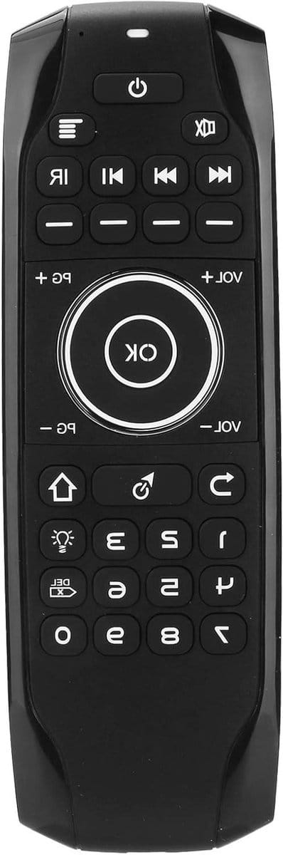 Air Remote Muis - Besturingsmuis - Smart TV Bediening - Bluetooth 5.0 Connectie - 10 Meter Bereik - Zwart
