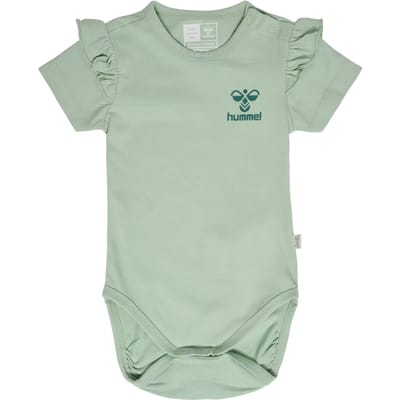 Hummel kinderbody met korte mouwen Hmltalya Ruffle S/S 219859