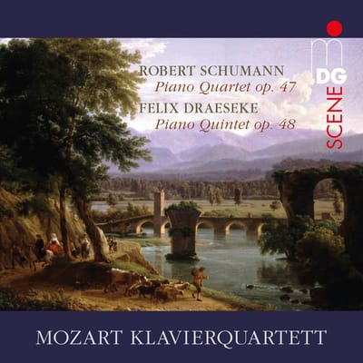 Mozart Klavierquartett, Gottfried Langenstein - Schumann: Piano Quartet E Flat Major Op. 47 | Draeseke: Quintet Op. 48 For Piano, Violin, Viola, Violoncello And Horn (CD)