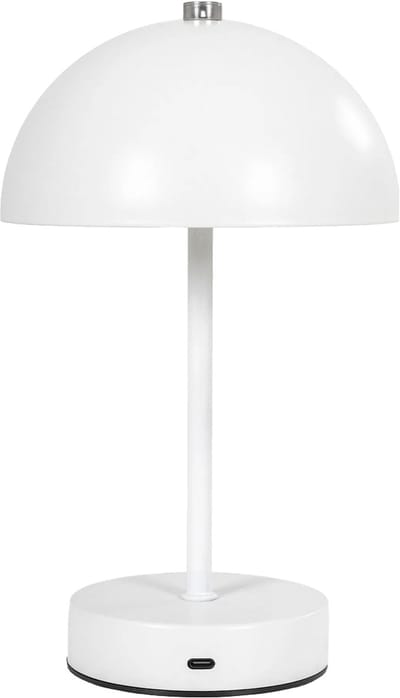 Artichok Lumi Tafellamp Wit - LED - Draadloos& Oplaadbaar - Dimbaar - Bureaulamp - 3 Kleurtemperaturen - Snoerloos